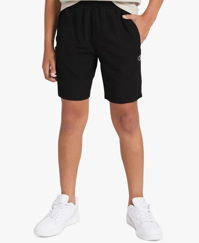Champion Kids' Boys' 8-20 Pull-on Woven Shorts In Black