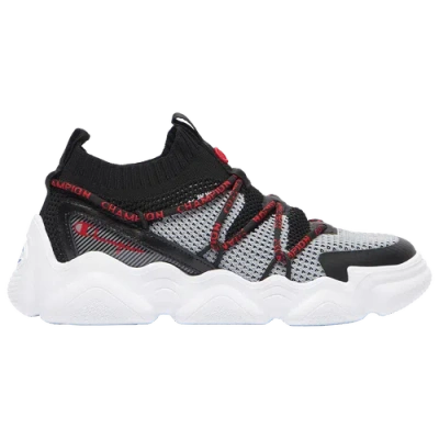 Champion Kids' Boys  Meloso Flux In Black/concrete/scarlet