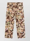 Champion Camouflage Pattern Trousers With Straight Leg In Multi