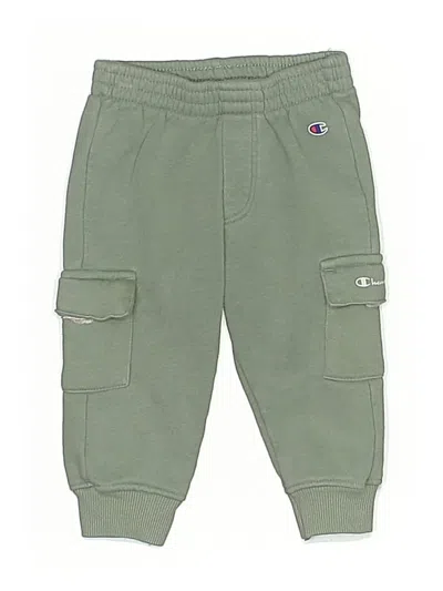 Pre-owned Champion Babies' Cargo Pants In Green