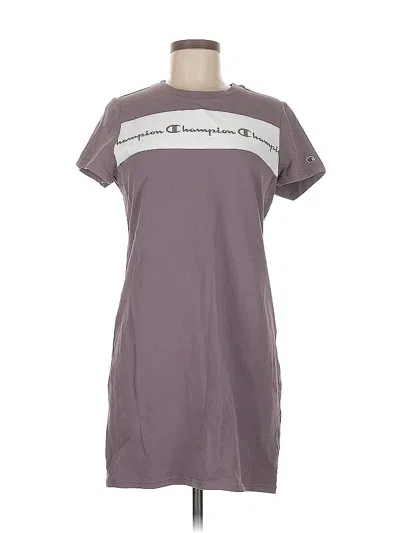 Pre-owned Champion Casual Dress In Gray
