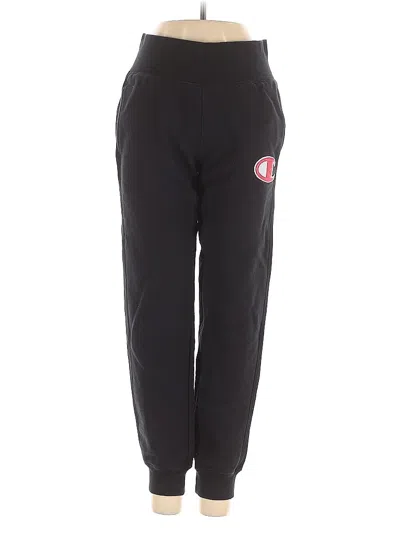Pre-owned Champion Casual Pants In Black