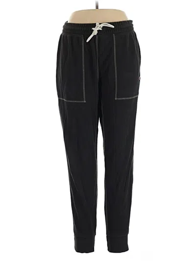Pre-owned Champion Casual Pants In Black