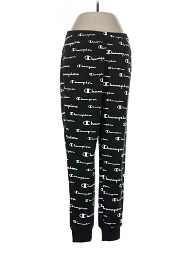 Pre-owned Champion Casual Pants In Black