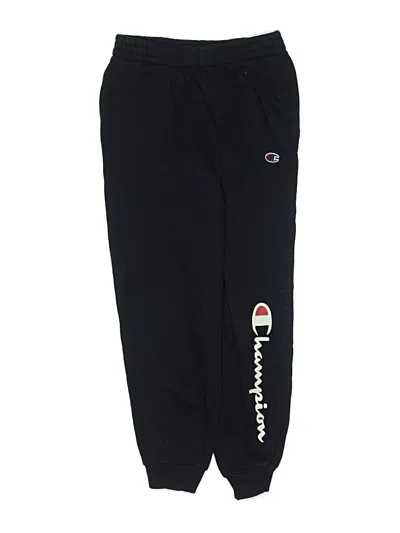 Pre-owned Champion Kids' Casual Pants In Black