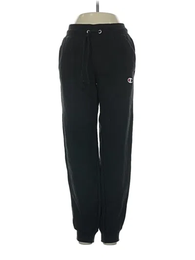 Pre-owned Champion Casual Pants In Black