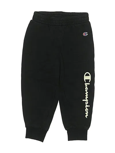 Pre-owned Champion Kids' Casual Pants In Black