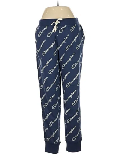 Pre-owned Champion Casual Pants In Blue