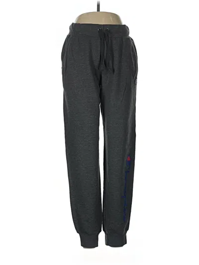 Pre-owned Champion Casual Pants In Gray