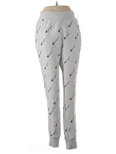 Pre-owned Champion Casual Pants In Gray