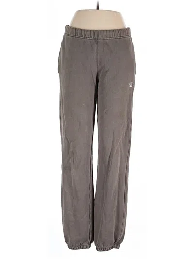 Pre-owned Champion Casual Pants In Gray