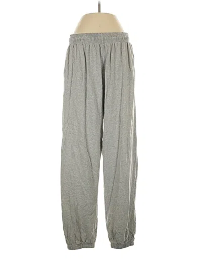 Pre-owned Champion Casual Pants In Gray