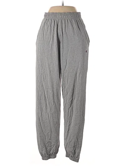 Pre-owned Champion Casual Pants In Gray