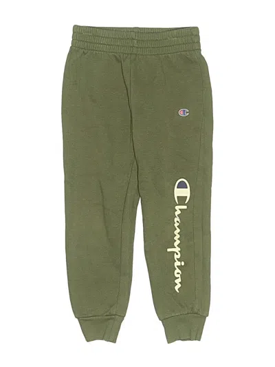 Pre-owned Champion Kids' Casual Pants In Green