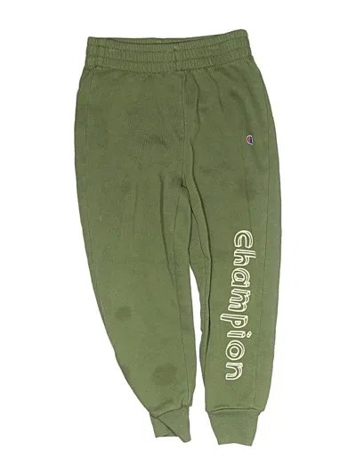 Pre-owned Champion Kids' Casual Pants In Green