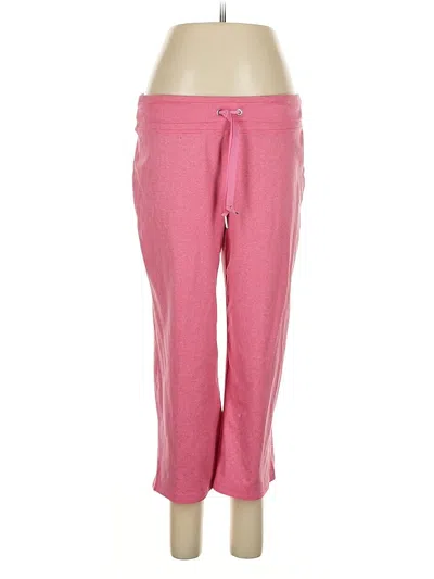 Pre-owned Champion Casual Pants In Pink
