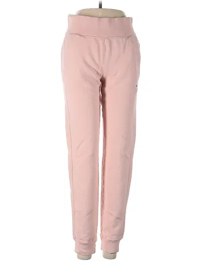 Pre-owned Champion Casual Pants In Pink