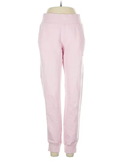 Pre-owned Champion Casual Pants In Pink