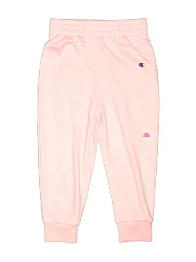 Pre-owned Champion Kids' Casual Pants In Pink