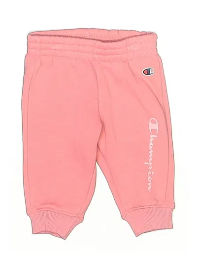 Pre-owned Champion Babies' Casual Pants In Pink