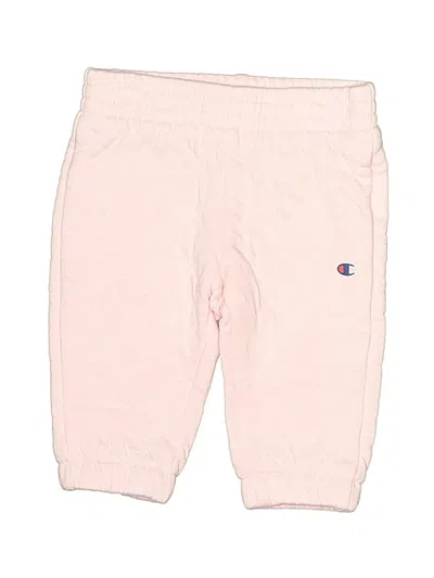 Pre-owned Champion Babies' Casual Pants In Pink