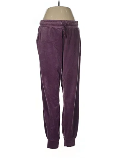 Pre-owned Champion Casual Pants In Purple