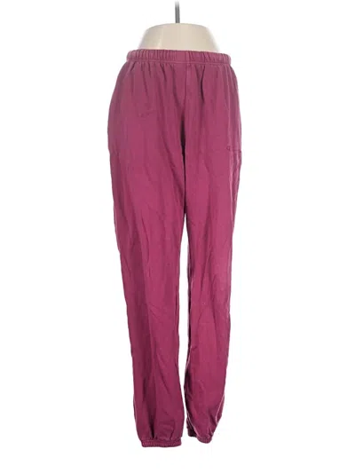 Pre-owned Champion Casual Pants In Purple