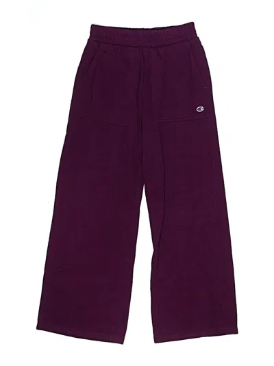 Pre-owned Champion Kids' Casual Pants In Purple
