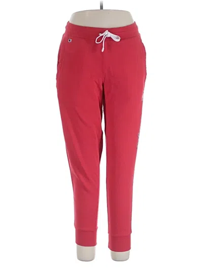Pre-owned Champion Casual Pants In Red