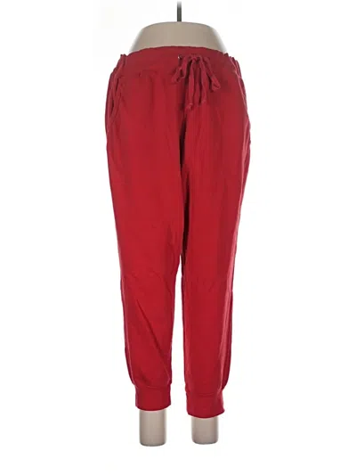 Pre-owned Champion Casual Pants In Red