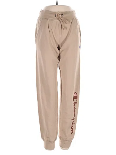 Pre-owned Champion Casual Pants In Tan