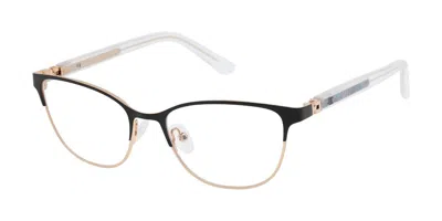 Champion Charm C01 Occhiali Da Vista Neri Per Donna (solo Montatura) In Gold