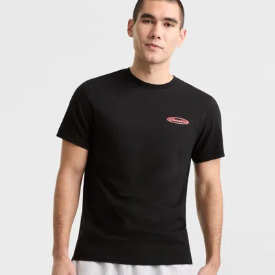 Champion Classic Graphic T-shirt, Globe In Black