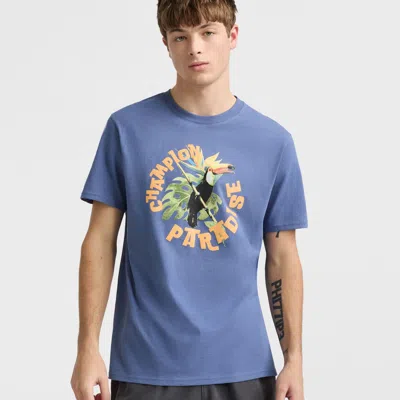 Champion Classic Graphic T-shirt, Paradise In Blue