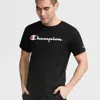 Champion Script T-shirt In Black