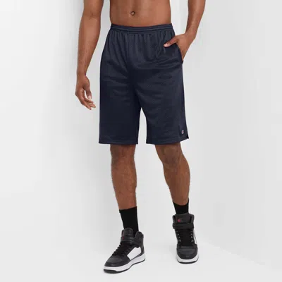 Champion Classic Mesh Gym Shorts, C Logo - Big & Tall In Blue