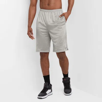 Champion Classic Mesh Gym Shorts, C Logo - Big & Tall In Gray