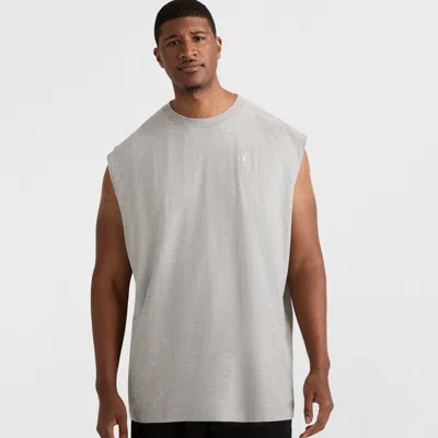Champion Classic Muscle Tank, C Logo - Big & Tall In Gray