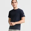 Champion Classic T-shirt, C Logo In Blue