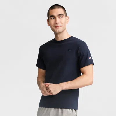 Champion Classic T-shirt, C Logo In Blue