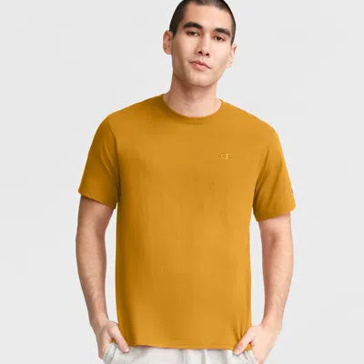 Champion Classic T-shirt, C Logo In Brown