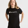 Champion Classic T-shirt, Script Logo In Black