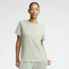 Champion Classic T-shirt, Tonal Left Chest Script In Metallic
