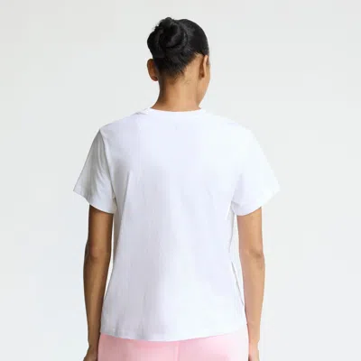 Champion Classic T-shirt, Tonal Left Chest Script In White