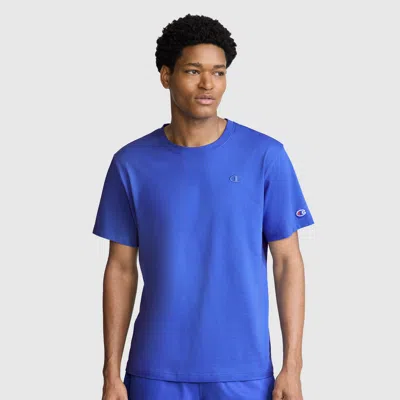 Champion Classic T-shirt, C Logo In Blue