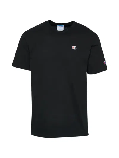 Champion C-life Heritage Logo-detail T-shirt In Black