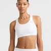 Champion Compression Sports Bra, C Logo In White