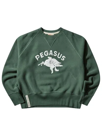 Champion Cotton Sweatshirt In Green