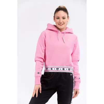 Champion Cotton Women's Sweatshirt In Pink