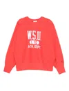 Champion Crew Neck Sweatshirt In Red